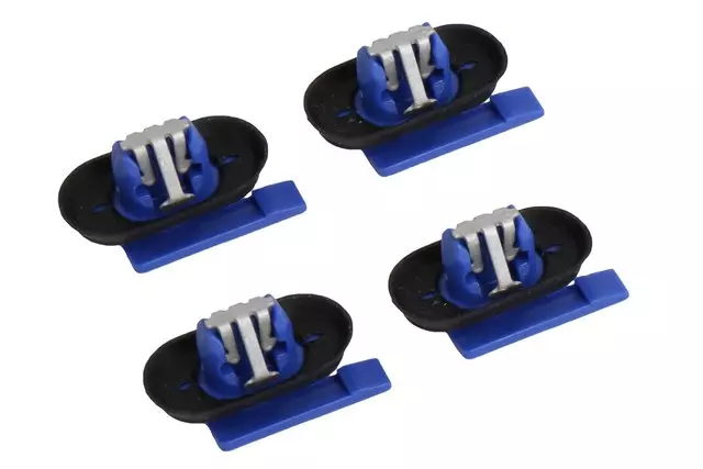 11611367 - Body: Pkg Tray Trim Retainer for Buick: Envision, LaCrosse, Verano | Cadillac: ATS, CT5, CT6, CTS, ELR, Escalade, Escalade ESV, XTS | Chevrolet: Camaro, Impala, Malibu, Malibu Limited, Suburban, Tahoe, Volt | GMC: Yukon, Yukon XL Image