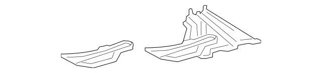 2226102400 - Substructure: End Crossmember for Mercedes-Benz: Maybach S550, Maybach S560, Maybach S600, Maybach S650, S450, S550, S550e, S560, S600, S63 AMG, S65 AMG Image image
