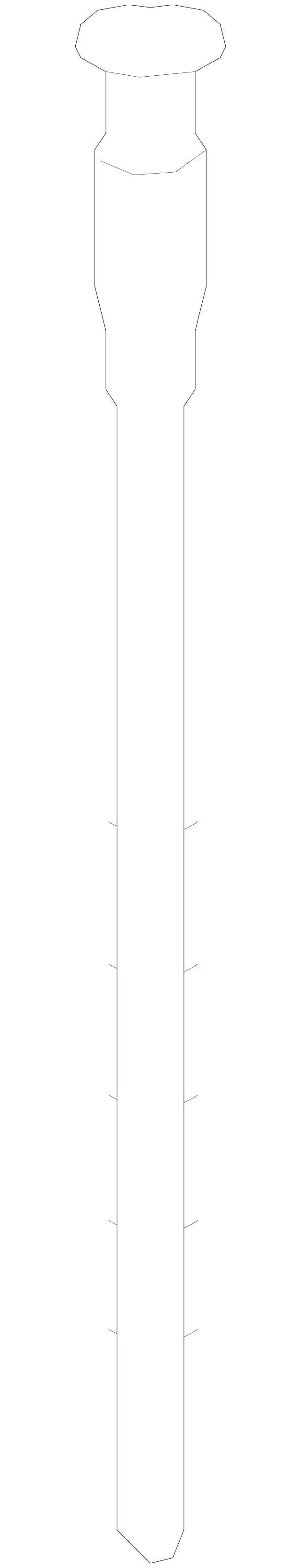 2223270022 - Springs, Suspension and Hydraulics: Oil Dipstick for Mercedes-Benz: Maybach S550, Maybach S560, Maybach S600, Maybach S650, S450, S550, S550e, S560, S600, S63 AMG, S65 AMG Image image