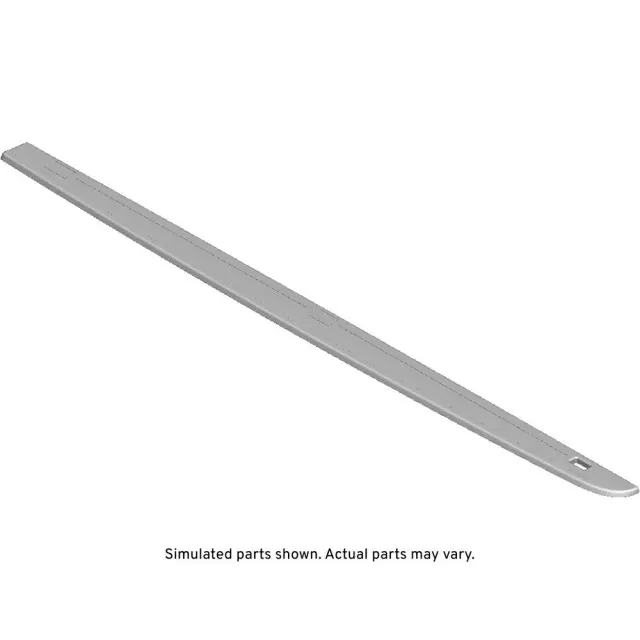 22763060 - : Anthracite Driver Side Pickup Box Side Upper Molding for Chevrolet: Silverado 2500 HD, Silverado 3500 HD | GMC: Sierra 2500 HD, Sierra 3500 HD Image