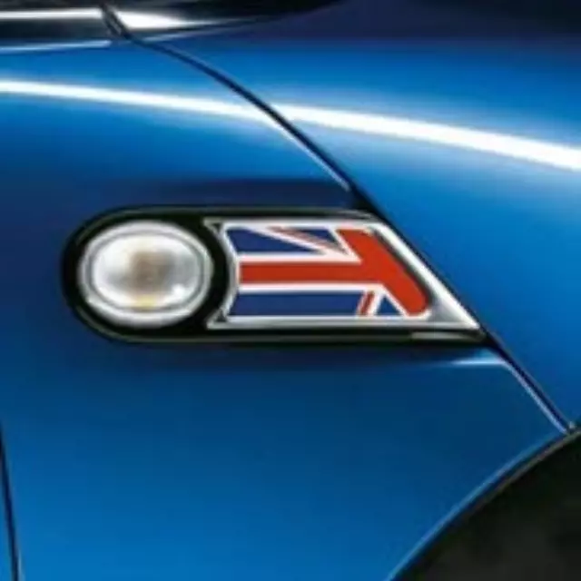 51130432572 - Exterior: Side Scuttle Insert, Checkered Flag for Mini Image