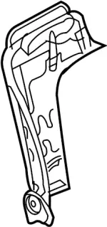 876011CC2A - : Seat Back Frame for INFINITI: FX35, FX37, FX50, QX70 Image