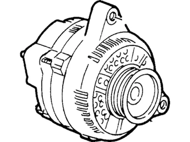 4U2Z10V346EDRM - Electrical: Alternator for Mercury: Cougar Image