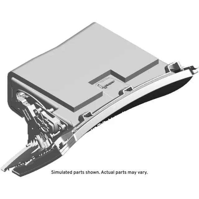 23122508 - : Part# 23122508 Brownstone Instrument Panel Compartment for Chevrolet: Corvette Image
