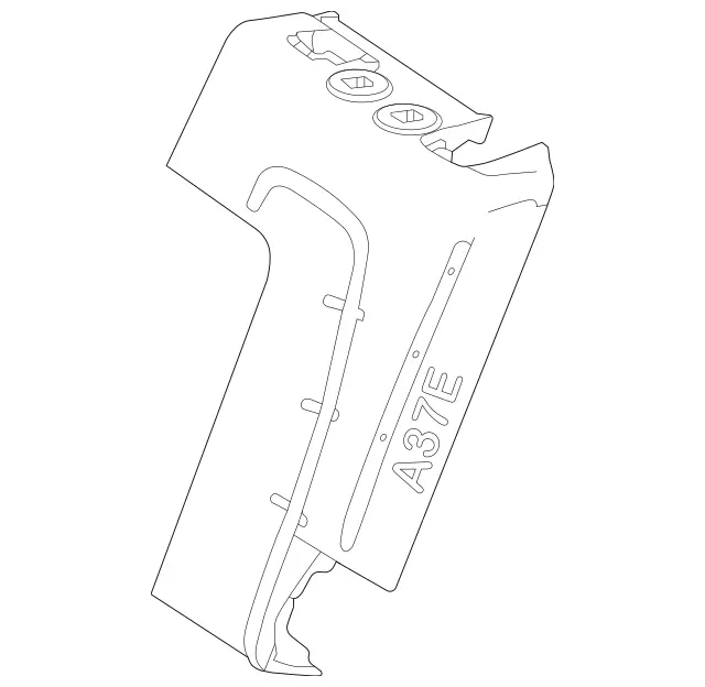 2479201901 - Rear Seat Bench: Padding, Rr Seat Backrest for Mercedes-Benz: EQB 250+, EQB 300, EQB 350, GLB250, GLB35 AMG Image image
