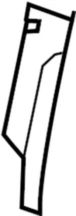 89620ZC50D - Body: Seat Back Cover for Infiniti Image