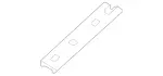1976210111 - Cowl, Front Panel: Retaining Plate for Mercedes-Benz Image