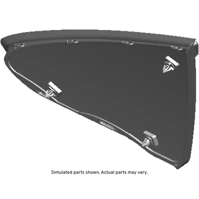 23108163 - : Part# 23108163 Passenger Side Quarter Front Window for Buick: Verano Image