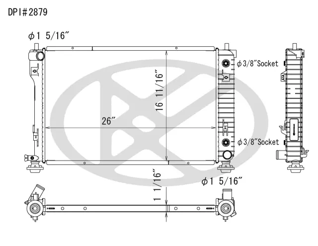 A2879 - : Koyorad Radiator for Koyo Image