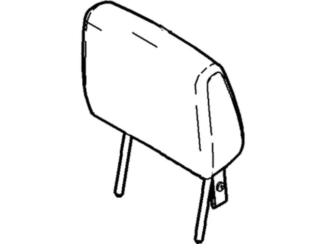 6L2Z78611A08CEC - Body: Headrest for Ford: Explorer Sport Trac | Mercury: Mountaineer Image