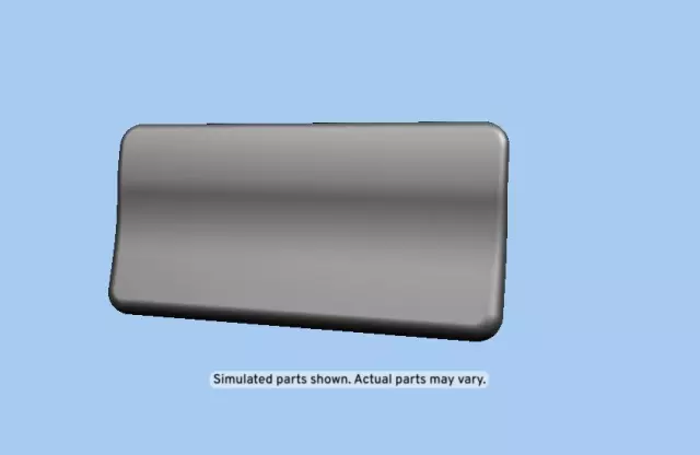 15294782 - : Black Instrument Panel Compartment Hole Cover for Cadillac: XLR | Chevrolet: Corvette Image