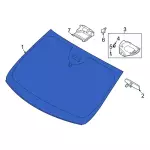 LJ6Z7803100G - Body: Windshield for Ford: Escape Image