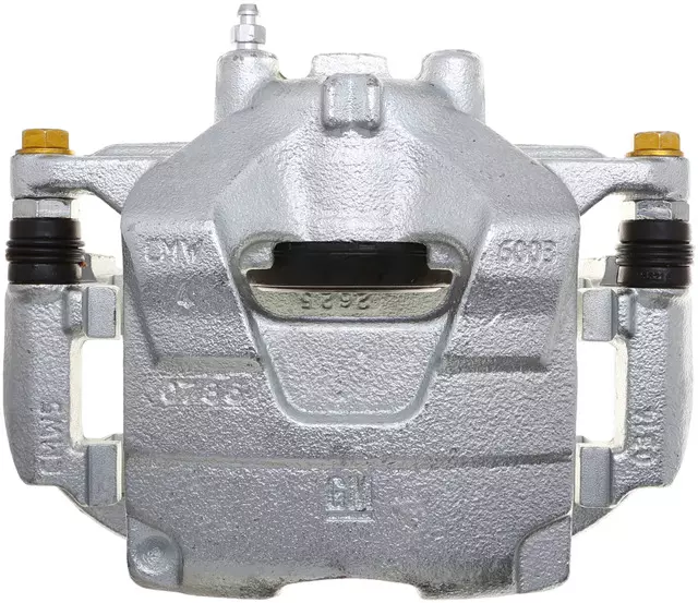 Front Passenger Side Disc Brake Caliper Assembly with Ceramic Pads (Loaded Coated), Remanufactured - GM (19364779)