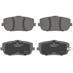 OEX1180 - : OEX Rear Disc Brake Pad Set Premium Ceramic for WAGNER BRAKE Image