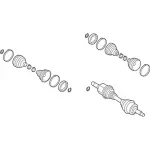 KB3Z3A427D - : Axle Assembly for Ford: Ranger Image