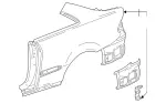 2096301421 - Body: Quarter Panel Assembly for Mercedes-Benz Image