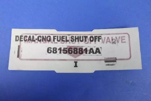 68156881AA - Exterior Ornamentation: Box Side Decal for Ram: 1500, 2500 Image