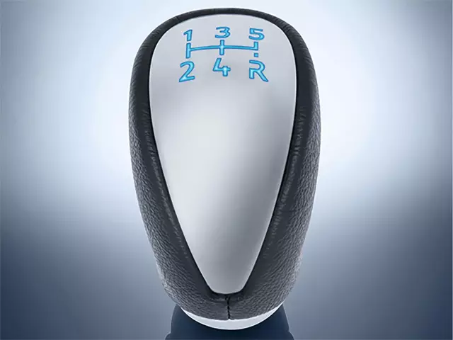 BM5Z7213LA - Interior: Gear Shift Knob - Illuminated, Black, 5-Speed for Ford: Focus Image