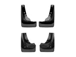 110069120069 - : Black MudFlap No-Drill DigitalFit® MudFlap Kit for WeatherTech Image