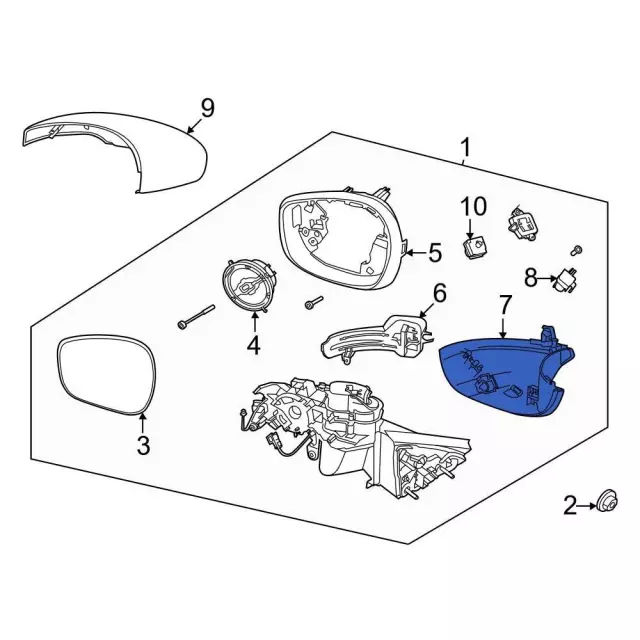 LJ8Z17A703LA - Body: Lower Cover for Ford: Mustang Mach-E Image