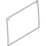 BK3Z6129710S - Body: Front Glass for Ford: E-Transit, Transit-150, Transit-250, Transit-350, Transit-350 HD Image