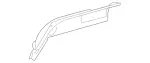 46368013427144 - Body: Wheelhouse Trim for Mercedes-Benz Image