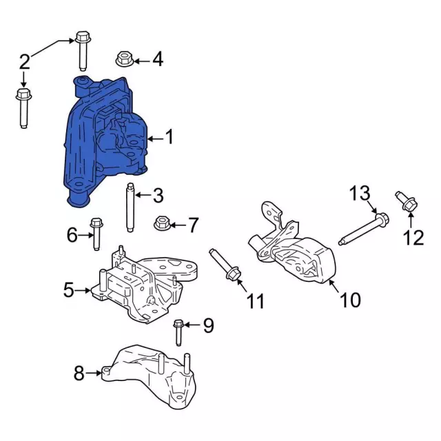 Engine Mount - Ford (GN1Z-6038-M)