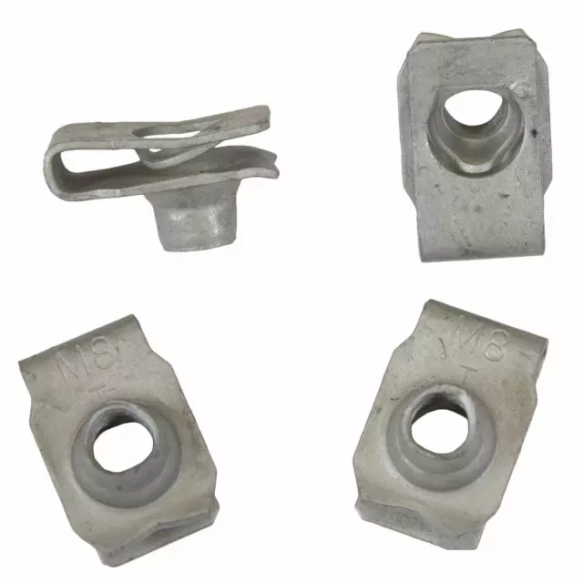 W520823S439 - : 1999-2020 Ford Mount Bracket U-Nut for Ford: Bronco, E-150, E-250, E-350 Super Duty, Expedition, Explorer, F-150, F-250 Super Duty, F-350 Super Duty, F-450 Super Duty, F-550 Super Duty, Mustang, Police Interceptor Sedan, Police Interceptor Utility, Ranger, Special Service Police Sedan, Taurus | Lincoln: MKT, Navigator Image