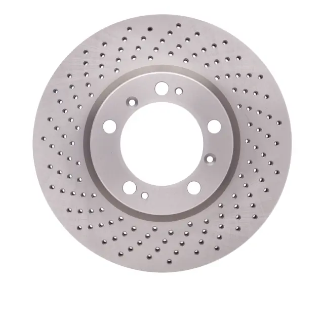 62002032D - Brakes &amp; Brake Parts: Disc Brake Rotor - Drilled for DYNAMIC FRICTION Image