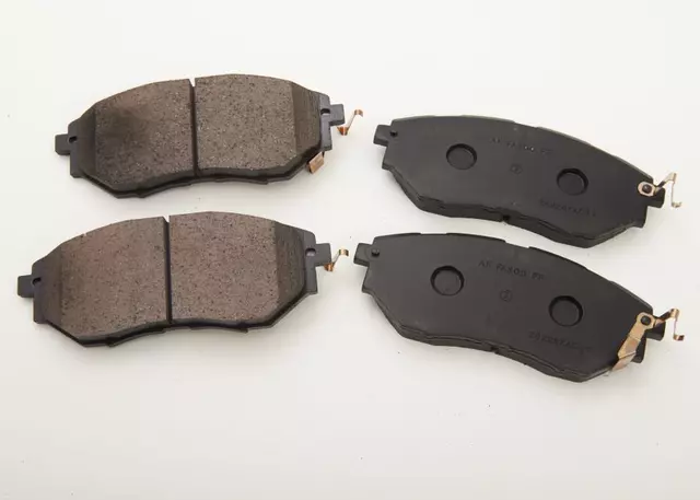 26296AJ010 - : FRONT BRAKE PAD SET W/HARDWARE &amp; SHIMS [ 2012-2014 LEGACY OR OUTBACK (6 CYL ONLY!) ALSO 2011-2014 TRIB] for Subaru Image