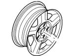 1L8Z1007AA - Suspension: Wheel, Alloy for FORD Image