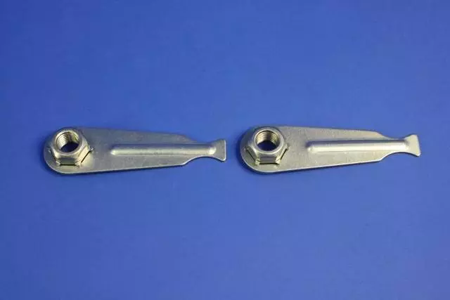 6510681AA - Front Suspension: Hex Flange Lock Nut And Retainer for Mopar Image