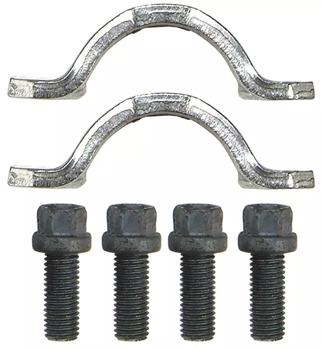 45U0504 - Driveline and Axles: U-Joint Clamp Kit for Dodge: Dakota, Durango, Ram 1500, Ram 2500, Ram 3500 | Ford: Bronco II, Escape, Explorer, Explorer Sport, Explorer Sport Trac, Ranger, Tempo | GMC: Canyon | Honda: Passport | Jeep: Cherokee, CJ7, Comanche, Grand Cherokee, Grand Wagoneer, J10, J20, Liberty, Scrambler, Wagoneer, Wrangler | Lincoln: Aviator | Mazda: B2300, B3000, B4000, Navajo, Tribute | Mercury: Mariner, Mountaineer, Topaz Image