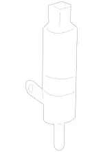 1648690221 - Windshield Washer, Emergency Equipmt: Pump for Mercedes-Benz Image