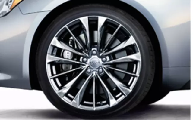 D03001NL9K - : 19-Inch Bright Wheel - Rear for Infiniti Image