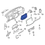 ML3Z18842BB - : Radio Bezel for Ford: F-150, F-150 Lightning Image