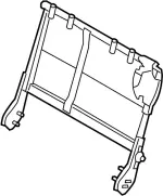 896511LK5A - Body: Seat Back Frame for Infiniti Image