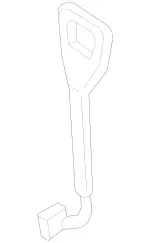 16692030118N84 - Body: Release Lever for Mercedes-Benz Image