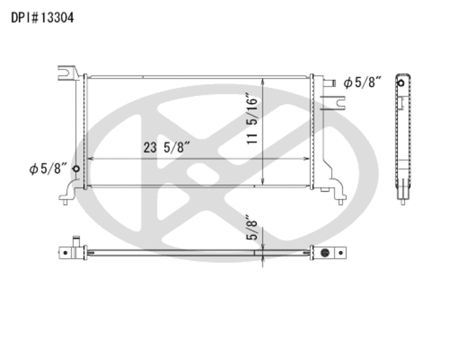 A13304 - Cooling Systems: Koyorad Radiator for Koyo Image