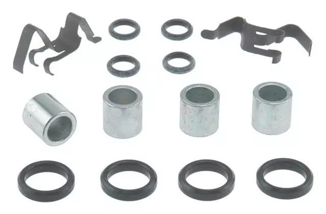 18K256X - : Front Disc Brake Caliper Hardware Kit with Clips, Seals, and Bushings for ACDelco Image