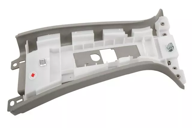 Granite and Light Neutral Passenger Side Center Pillar Upper Trim Panel - GM (23312079)