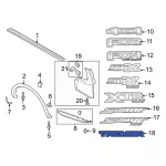 MB3Z21290D12MA - : Decal for Ford: Ranger Image