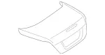 171750037528 - : Trunk Lid for Mercedes-Benz Image