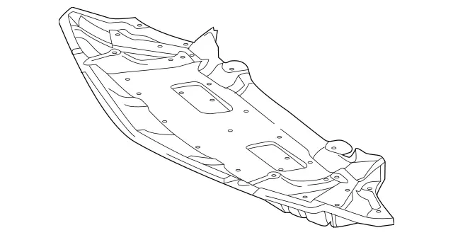 172520182364 - Chassis Sheet Metal/Air Intake: Noise Capsule for Mercedes-Benz Image