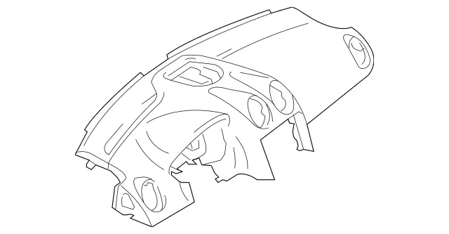 16468044871B62 - Body: Instrument Panel for Mercedes-Benz Image