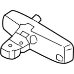 GU5Z17700C - : Mirror Inside for Lincoln: MKX Image