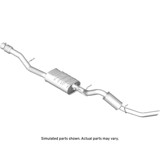 84308120 - : Exhaust Muffler for Chevrolet: Equinox, Silverado 1500 | GMC: Sierra 1500 Image