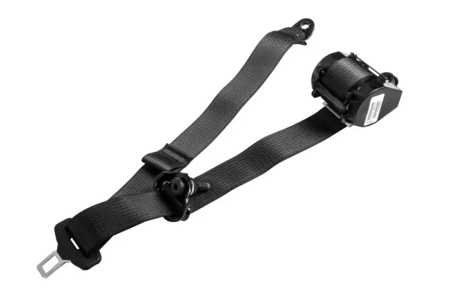 19355328 - Body: Jet Black Rear Driver Side Seat Retractor Side Belt for Chevrolet: Equinox | GMC: Terrain Image