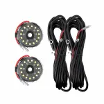 6335 - : KC Two-Light Add-On Cyclone V2 Kit - Clear - 5.0 Meters Long for KC HiLiTES Image