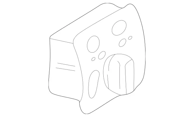 4635450004 - Body: Headlamp Switch for Mercedes-Benz Image